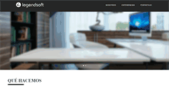 Desktop Screenshot of legendsoft.com.ve